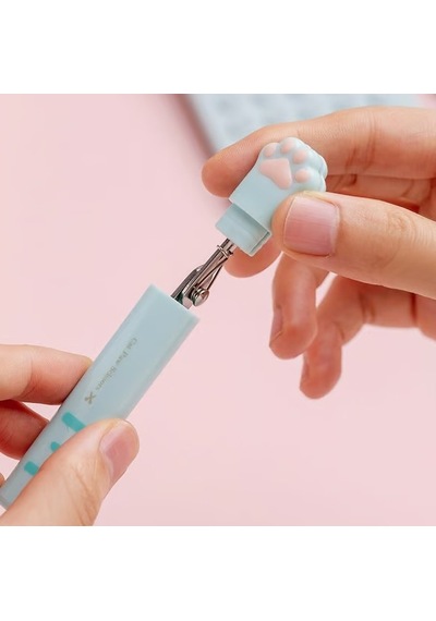 Pati Şekilli Mini Okul Makası Sevimli Makas - 1 Adet