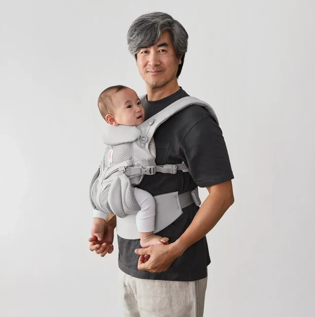 Ergobaby Taşıyıcı Omni Classic Mesh Pearl Grey