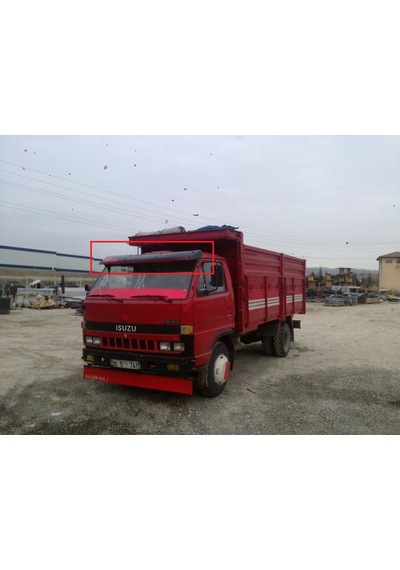 Garage453 Mitsubishi F444 449 Ön Cam Güneşliği Mika Parlak Siyah