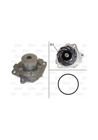Devirdaim Su Pompası Doblo Marea Brava Bravo Idea Stılo Punto Grande Punto / 145 / Astra H Vectra C Sıgnum 1.9 Cdtı 1.9 Jtd