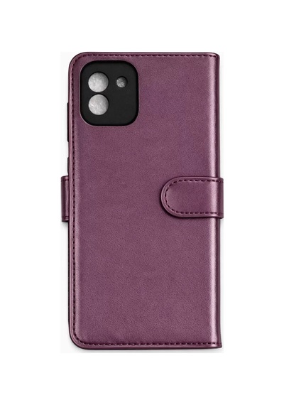 Newface Samsung Galaxy Uyumlu A03 Core Kılıf Trend S Plus Kapaklı Kılıf - Mor Diğer