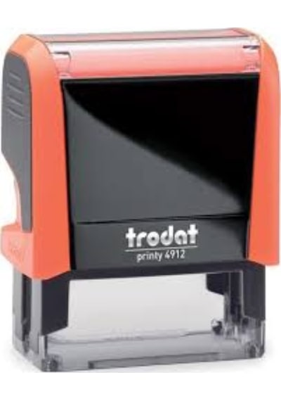 Trodat 4912 - İsim-ünvan-firma-şirket-doktor Kaşesi Mavi N11.21231