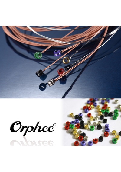 Orphee Tx620-p Akustik Halk Gitar Çelik Telleri 6 Adet Gümüş