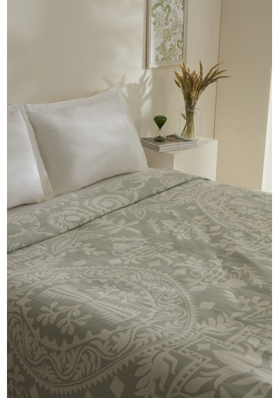 Karaca Home Avery Müslin Çift Kişilik Tek Pike Mint