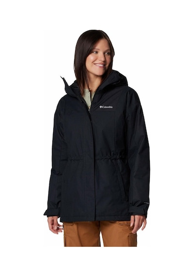 Columbia Hikebound Iı Long Insulated Kadın Mont C-colwl2638b30010 Siyah