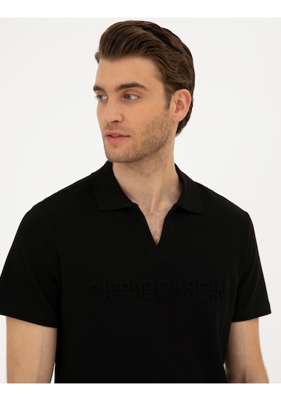 Pierre Cardin Erkek Siyah Tişört 50296772-vr046 Siyah