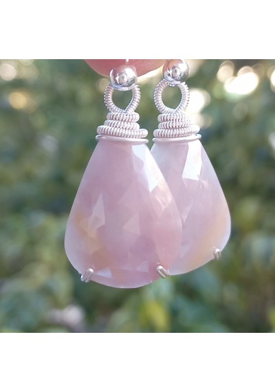 2011 Kök Safir Gümüş 925 El Yapımı Küpe Pudra
