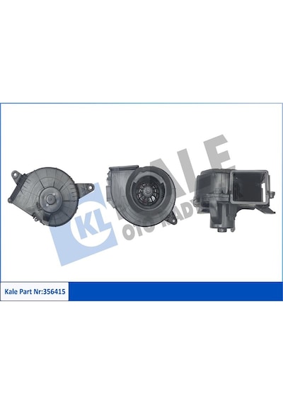 Kale-radyator Kalorıfer Motoru Arka Mercedes Vıto W639 03 356415 A0008358004