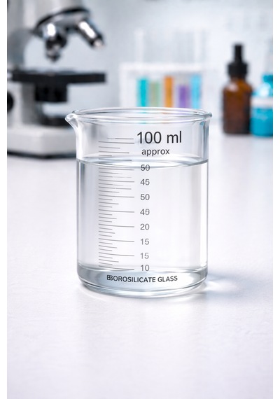 Beher Cam Dereceli 50 Ml 1 Adet, 100 Ml 1 Adet, 150 Ml 1 Adet, 250 Ml 1 Adet 4 Parça Set