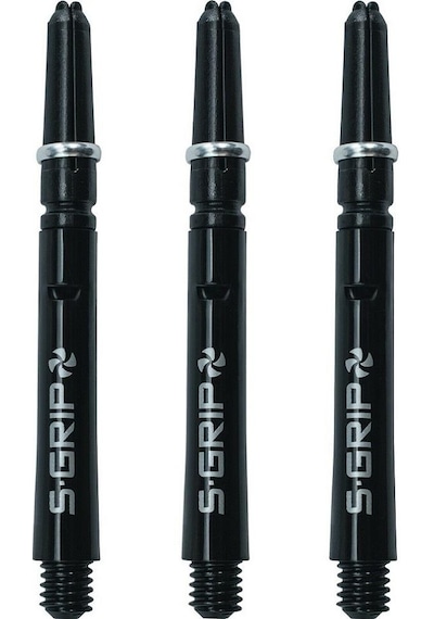 Harrows Supergrip Spin Dart Shafts Short-Şeffaf