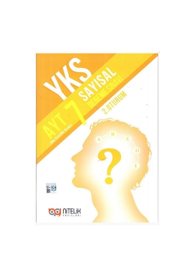 Nitelik Yayınları Ayt Sayısal 7 Deneme  Sınavı