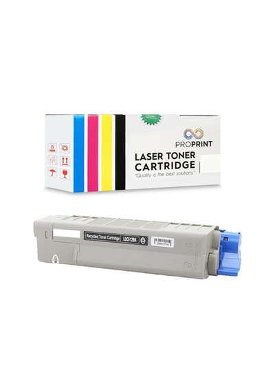 Proprint Oki Uyumlu C612-46507520 Siyah Toner - C612N