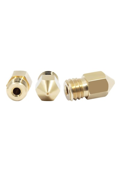 Koodmax 3 Adet 3d Yazıcı Printer Mk8 Extruder 1.75mm / 0.8mm Baskı Kafası Pirinç Nozzle