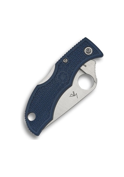 Spyderco Ladybug 3 Cobalt Blue Frn Cpm Spy27 Plainedge Kamp Çakı Mavi