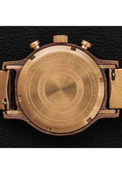 Woodwatch Ww-clc-1wbg Chrono Sailor Walnut Ahşap Erkek Kol Saati 41 Mm