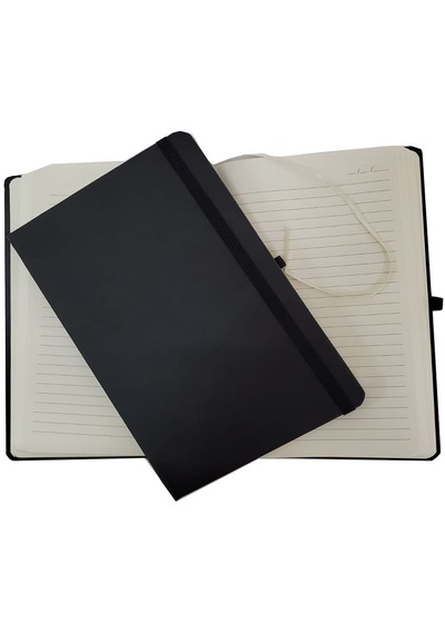 Deri Çizgili Defter Çok Renkli