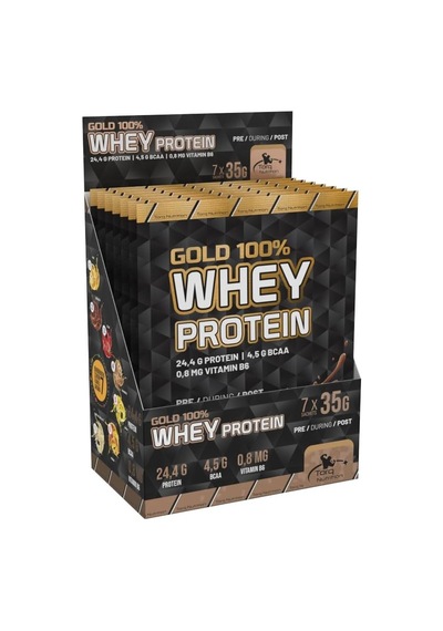 Gold Whey Protein 35 Gr X 7 Saşe - Beyaz Çikolata Ahududu