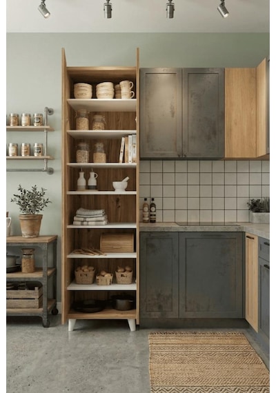 Berlin,8 Raflı 2 Kapaklı 16r Erzak Dolabı Çok Amaçlı Dolap Banyo Dolabı Atlantik Çam Berlin,8 Raflı 2 Kapaklı 16r Erzak Dolabı Çok Amaçlı Dolap Banyo Dolabı Atlantik Çam