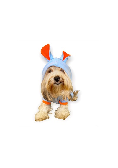 Kemique Bon Bunny Blue Kulaklı Köpek Tulumu