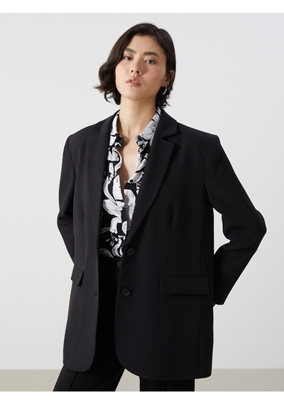 Lcw Vision Siyah Kadın Blazer Ceket