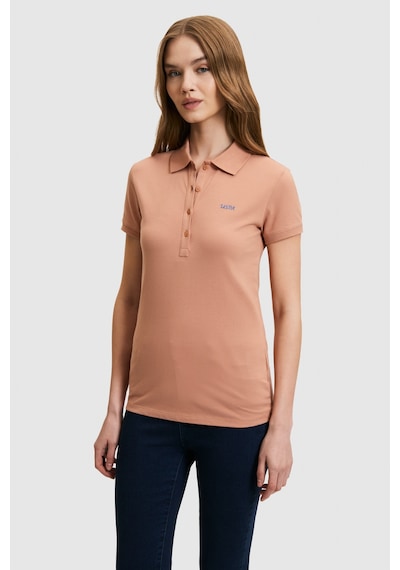 U.S. Polo Assn. U.s. Polo Assn. Kadın Pudra Tişört Basic 50323461-vr042