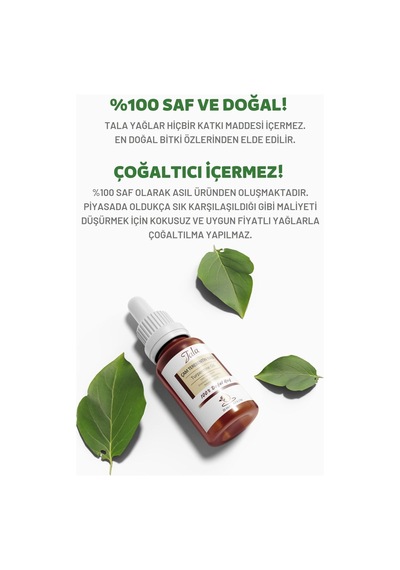 Tala Çam Terebentin Yağı %100 Saf Ve Doğal 20 ML