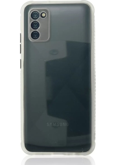 Newface Samsung Galaxy A02s Kılıf Miami Şeffaf Silikon - Şeffaf