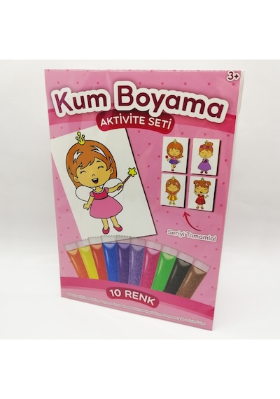 Hera Prenses Kum Boyama Aktivite Seti
