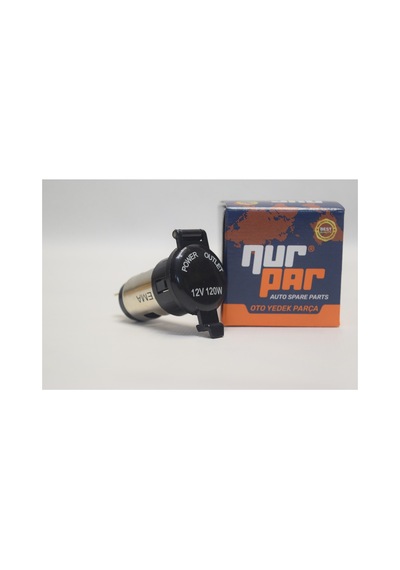 Üniversal Araç Enerji Soketi 12v 120w Çakmak Yuvası