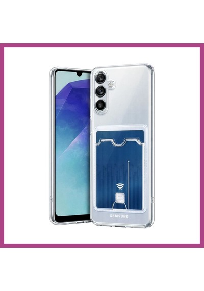 Gees Global Samsung Galaxy A37 5g Uyumlu Kart Şeffaf Silikon - Şeffaf Gbzs