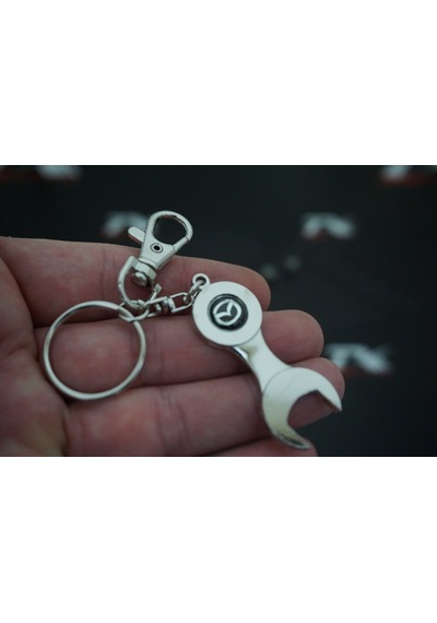 Mazda Logo İngiliz Anahtarlık Sibop Kapağı Seti