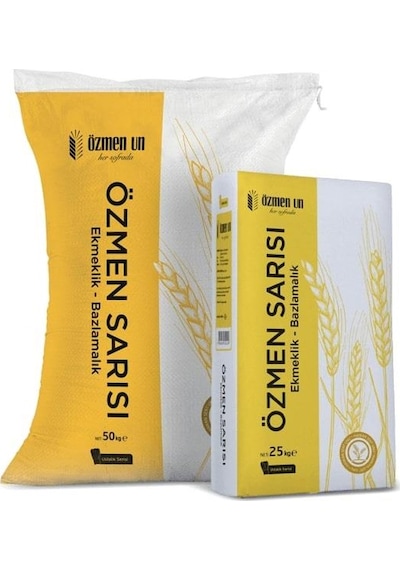 Özmen Sarı Un Bazlamalık 25 KG