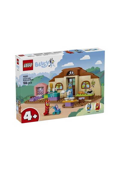 Lego Bluey 11221 School With Rusty And Bluey