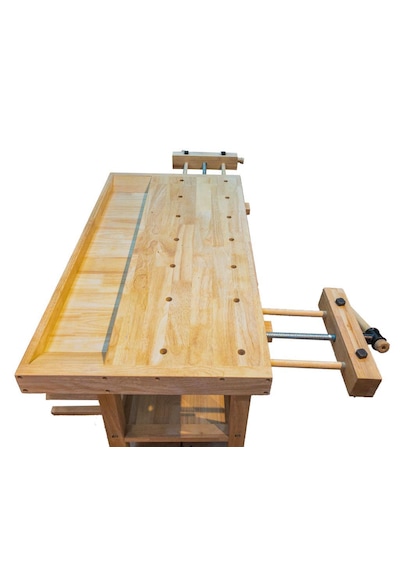 Rox Wood 0111 İki Mengeneli Hobi Ahşap Oyma Marangoz Çalışma Tezg