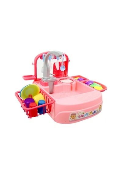 Galtoys Modern Çeşmeli Lavabo Oyun Seti Pilli Mutfak Oyuncak Bula