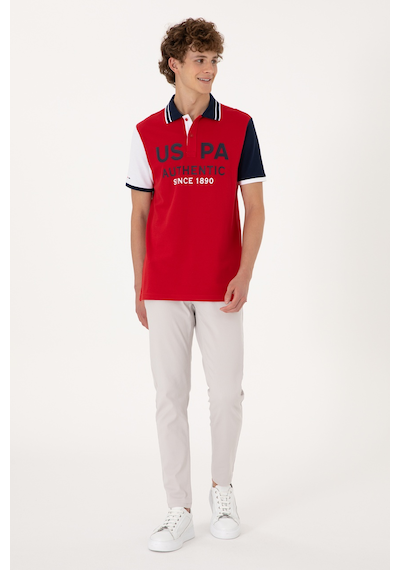 U.S. Polo Assn. Erkek Açık Gri Kanvas Pantolon 50309126-VR001