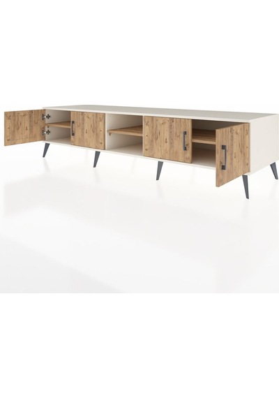 Kronos Tv Ünitesi 3 Raflı 4 Kapaklı 220x59x51 Aytaşı-çam Atlas Çam/atlas Çam - Aytası Kronos Tv Ünitesi 3 Raflı 4 Kapaklı 220x59x51 Aytaşı-çam Atlas Çam/atlas Çam - Aytası