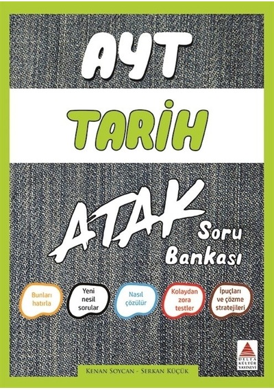 AYT Tarih Soru Bankası Atak  -  Kenan Soycan  -  Delta Kültür