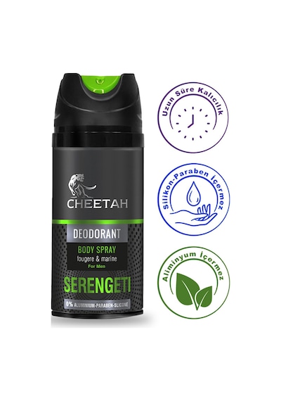 Serengeti Fougere & Marine Erkek Sprey Deodorant 150 ML