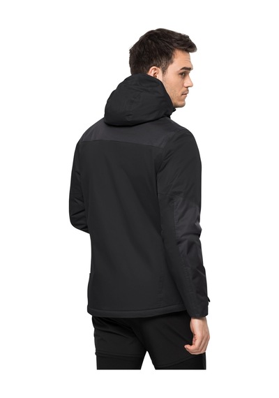 Jack Wolfskin Jasper Insulated Waterproof Erkek Outdoor Montu Siy