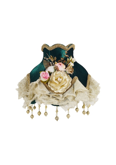 Dekovien Kadife Kaplı Vintage Model Abajur Şapka Hürrem Kumaş Pr Diğer Dekovien Kadife Kaplı Vintage Model Abajur Şapka Hürrem Kumaş Pr Diğer