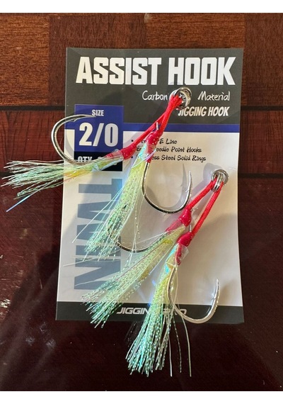 2/0 Twin Assist Hook - 2 Paket Avantaj Seti