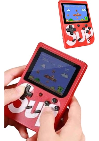 Nostalji Oyunlu Mini Atari Gamebox 400 Oyunlu El Atarisi -