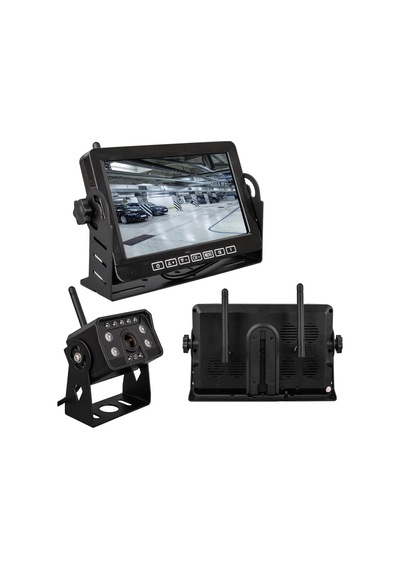 Ayt Powermaster Dvr T70-f19 Kablosuz Araç Oto Kamera Ve Monitör Seti Geri Arka Görüş Kamerası