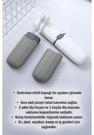 Çok Amaçlı Seyahat Saklama Kabı Diş Fırçası Makyaj Fırçası Kalem Takı Organizeri Diğer