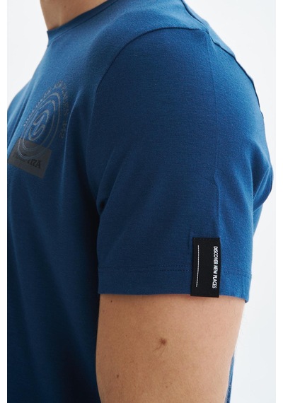 AR-MA Arma Erkek Regular Fit Yazı Baskılı Süprem Bisiklet Yaka Tişört Y29344472302 İndigo AR-MA Arma Erkek Regular Fit Yazı Baskılı Süprem Bisiklet Yaka Tişört Y29344472302 İndigo