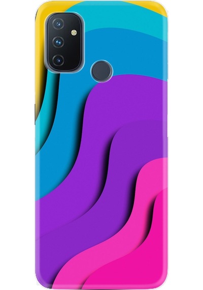 Oneplus Nord N10 Kilif Silikon Desen Renk Cümbüsü 1631 523555467