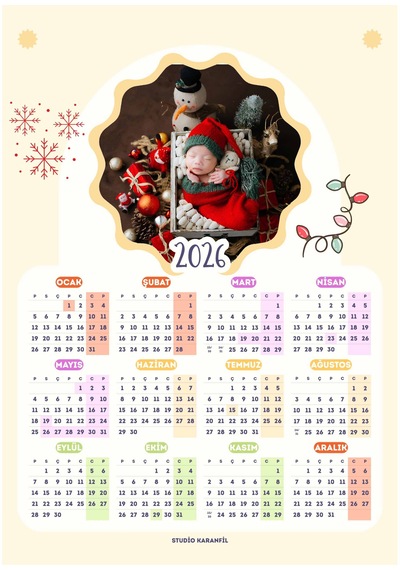 15x20 Magnet Takvim 01