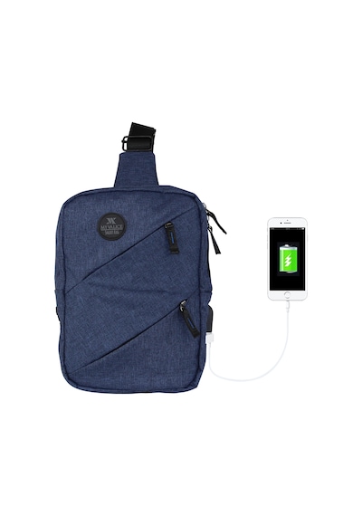 My Valice Smart Bag Usb'Li Çapraz Göğüs Çantası 1504 Bordo