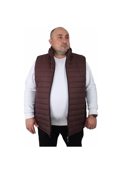 Starbattal Büyük Beden Jessica Su Itici Yelek 22810 Bordo